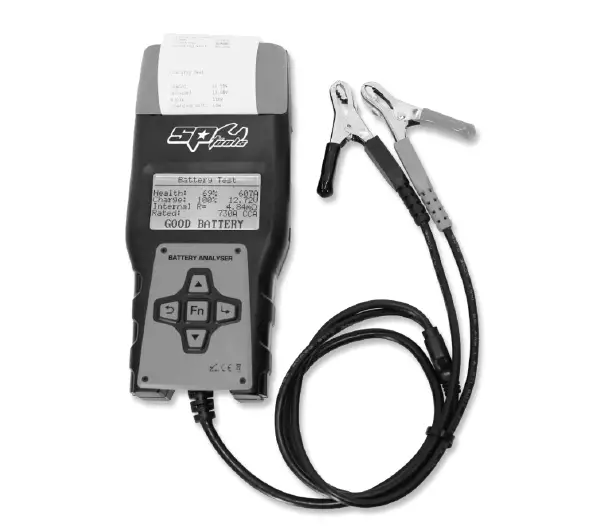 Sp Tools Sp61065 Battery Analyser With Built-in Printer User Manual