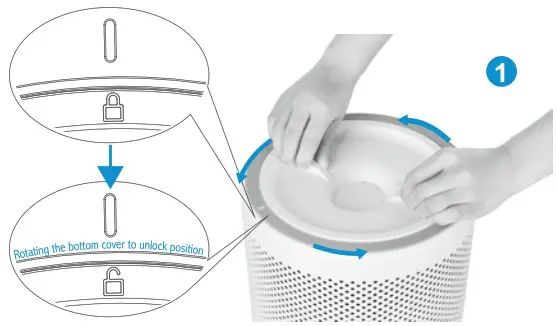 LIFAair LA333 Smart Air Purifier - Initial Installation 1