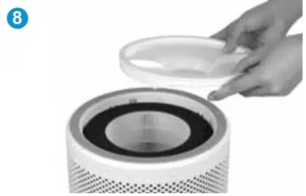 LIFAair LA333 Smart Air Purifier - Initial Installation 8