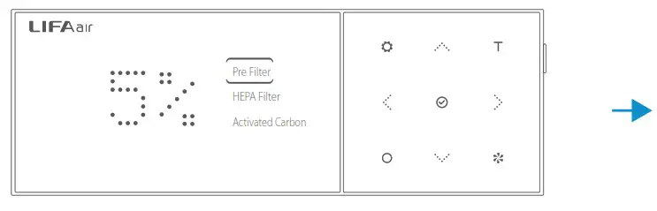 LIFAair LA333 Smart Air Purifier - Maintenance 1