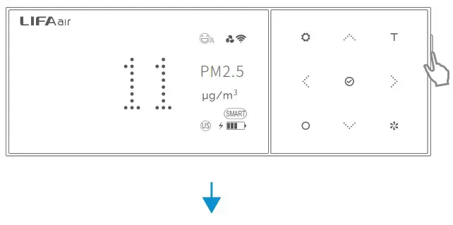 LIFAair LA333 Smart Air Purifier - Pairing 1