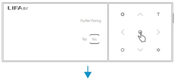 LIFAair LA333 Smart Air Purifier - Pairing 4
