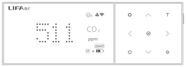 LIFAair LA333 Smart Air Purifier - The Monitoring Controller Testing Items 1