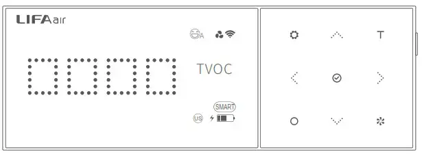 LIFAair LA333 Smart Air Purifier - The Monitoring Controller Testing Items 2