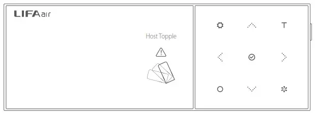 LIFAair LA333 Smart Air Purifier - Warning