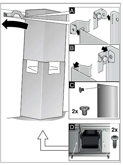 SIEMENS -LC67AFM50B -Extractor- Hood- Instruction -FIG 17