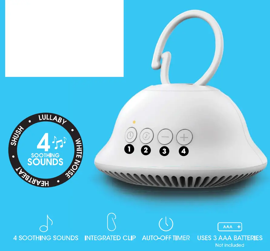 HOMEDICS MYBS120 SoundSpa Sound Machine - fig2