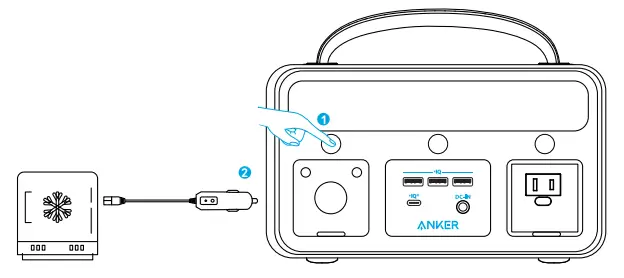 ANKER 400 Plus PowerHouse II - Charging Your Device 1