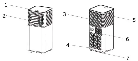COSTWAY-FP10110US-Portable-Air-Conditioner-1