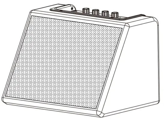 DONNER DDA 20 20 Watt E Drum Amplifier
