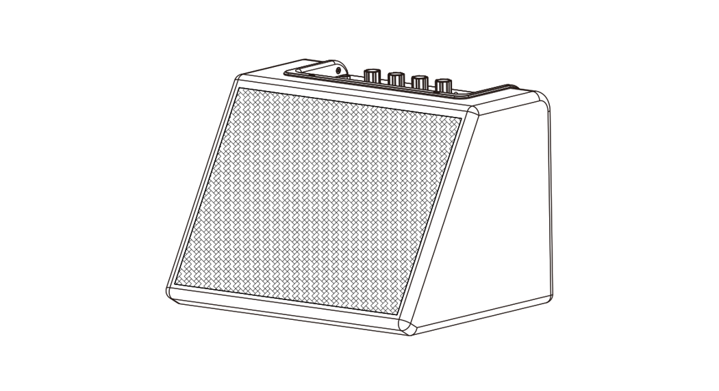 Donner Dda-20 20 Watt E-drum Amplifier User Manual