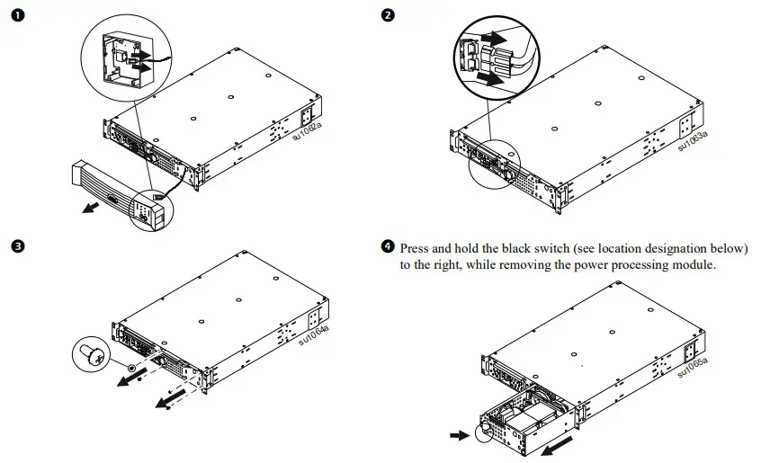 APC Smart-UPS Rack-Mount Power Processing Module Replacement