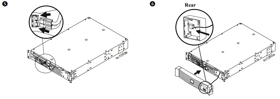 APC Smart-UPS Rack-Mount RISK OF FALLING EQUIPMENT2