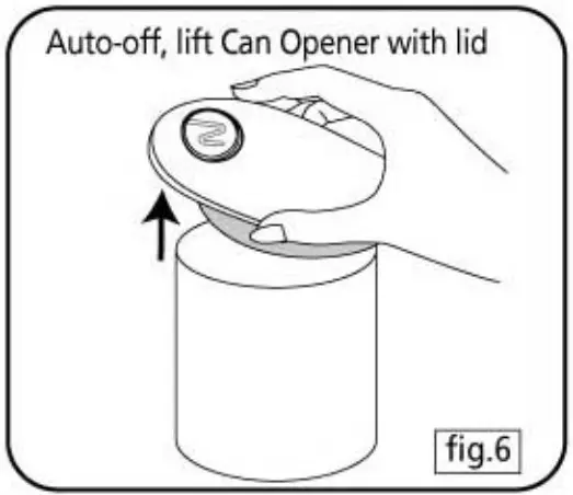ONE TOUCH KC08 Automatic Can Opener - BATTERY INSTALLATION 5