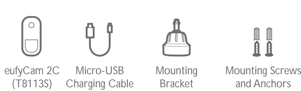 For eufyCam 2C installation