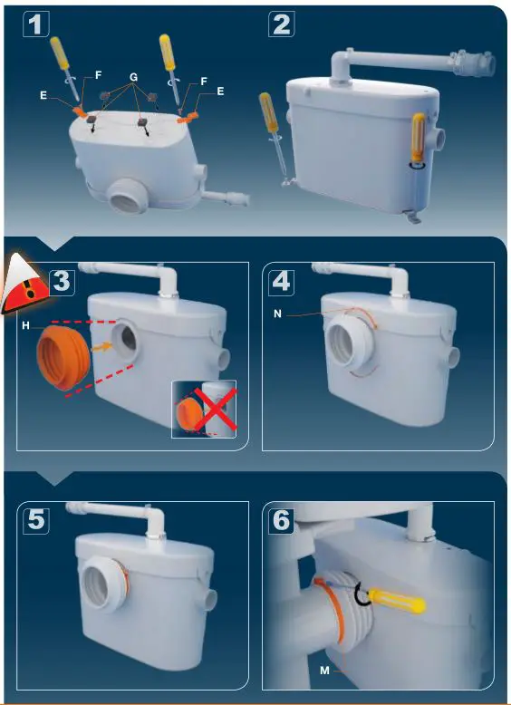 SFA SANI ACCESS Installation 2
