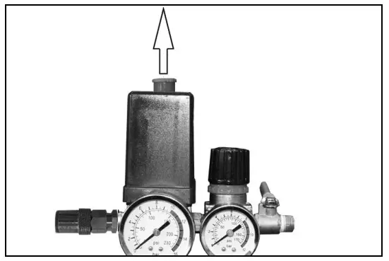 Clarke Bandit V Air Compressor - COMPRESSOR ON