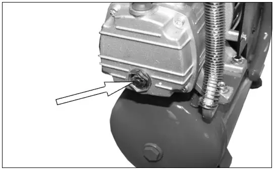 Clarke Bandit V Air Compressor - OIL LEVEL