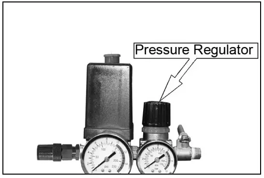 Clarke Bandit V Air Compressor - PRESSURE