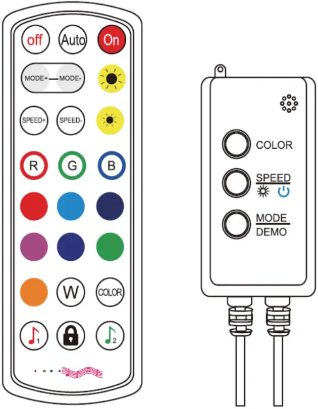 ZATAYE 5050 LED STRIP LIGHTS 1
