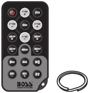 BOSS AUDIO BRT18RGB Bluetooth 18 Inch Amplified Sound Bar - Remote