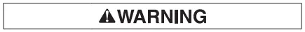 Warning