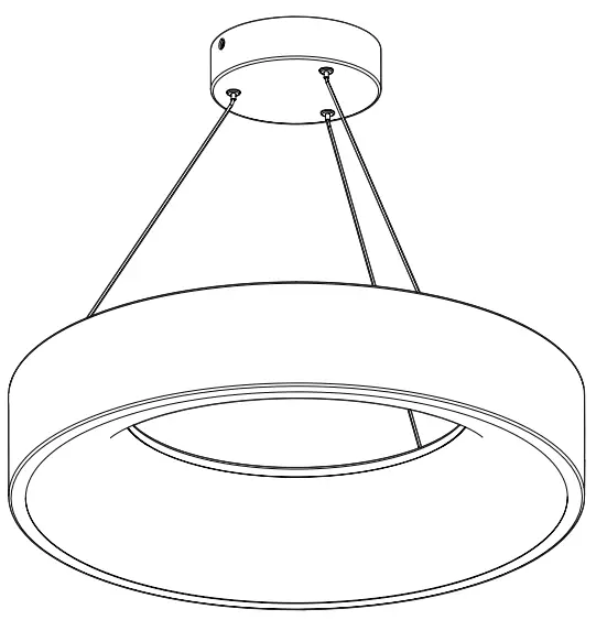 artika PDT-AIC-HD2BL Pendant LED Light Fixture Aiden-fig1
