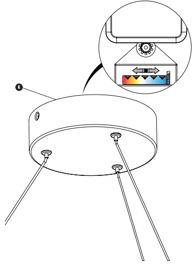 artika PDT-AIC-HD2BL Pendant LED Light Fixture Aiden-fig7