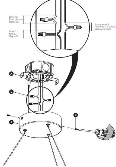 artika PDT-AIC-HD2BL Pendant LED Light Fixture Aiden-fig8