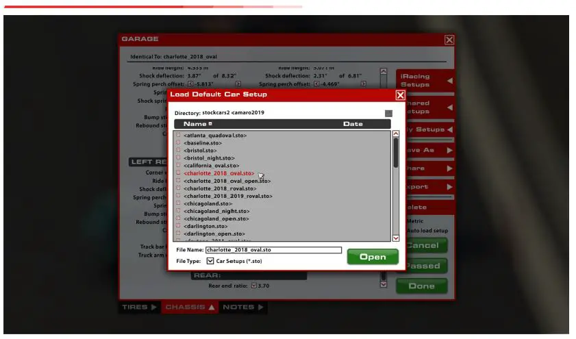 iRacing NASCAR XFINITY SERIES Ford Mustang Toyota Supra Chevrolet Camaro FIG 4