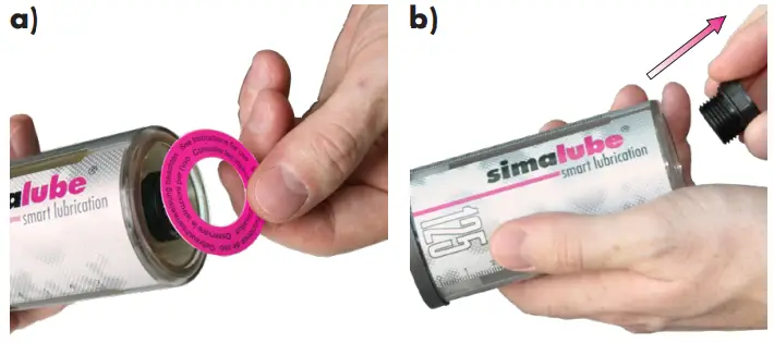 Dispose of simalube correctly