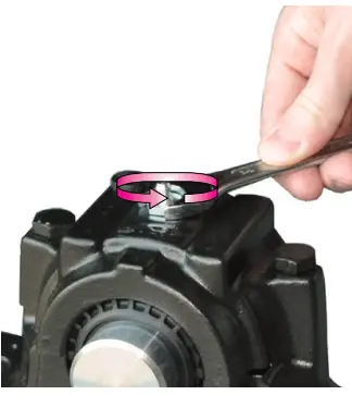 Prepare lubrication point