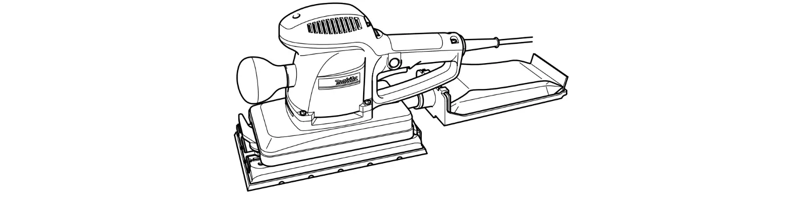 Makita Bo4900v Finishing Sander Instruction Manual