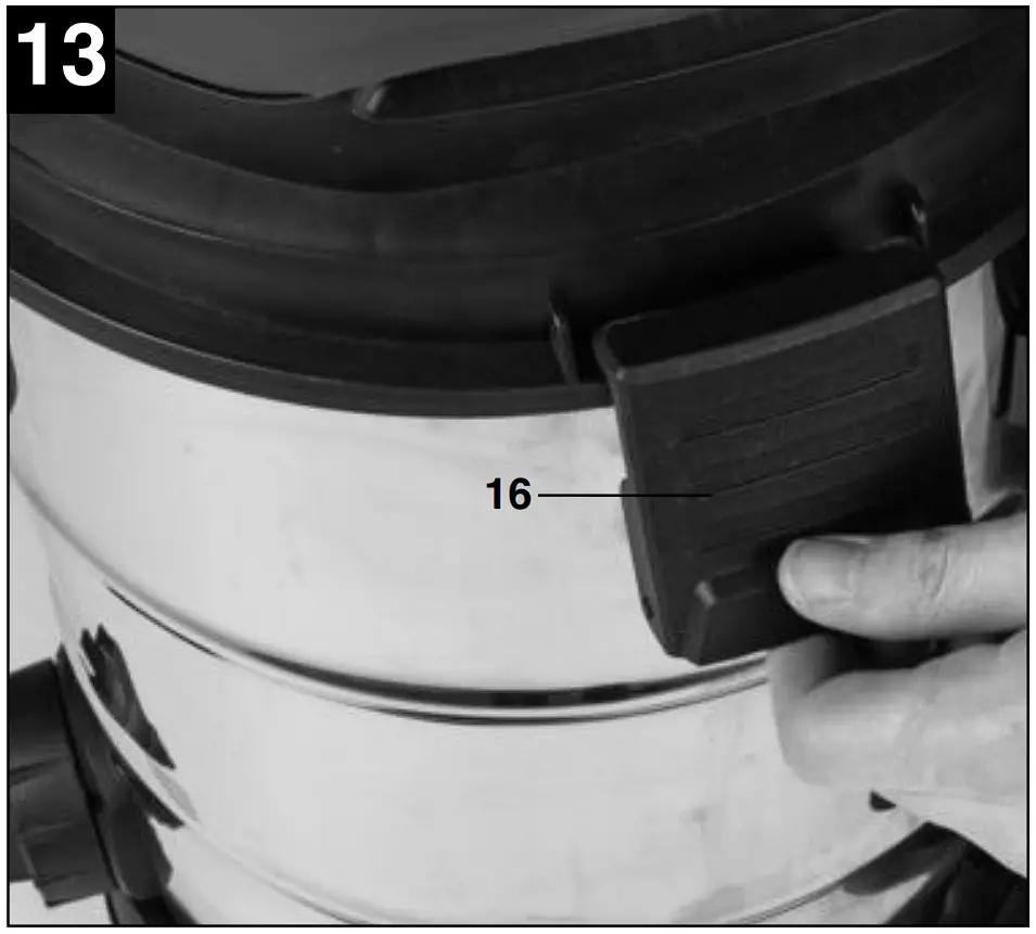 1925SA Wet and Dry Vacuum Cleaner Overview