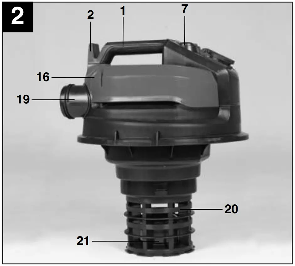 1925SA Wet and Dry Vacuum Cleaner Overview