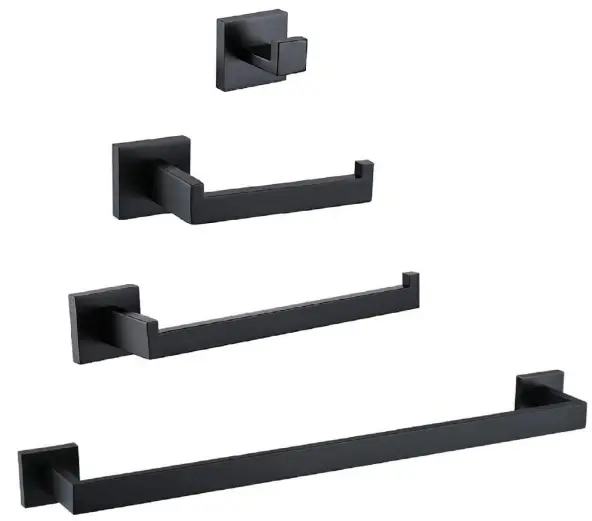 Interbath ITBJ-FX04MB Bathroom Hardware Accessory Set