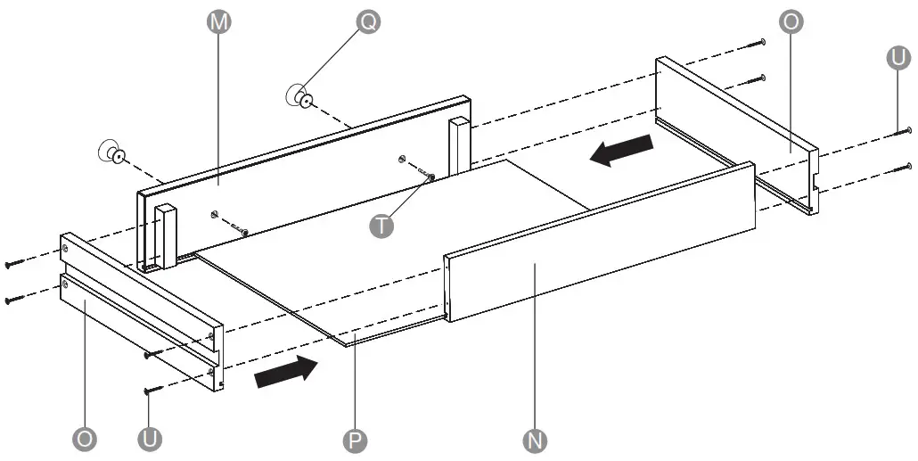 amazonbasics Classic Kitchen Car- t Step 7