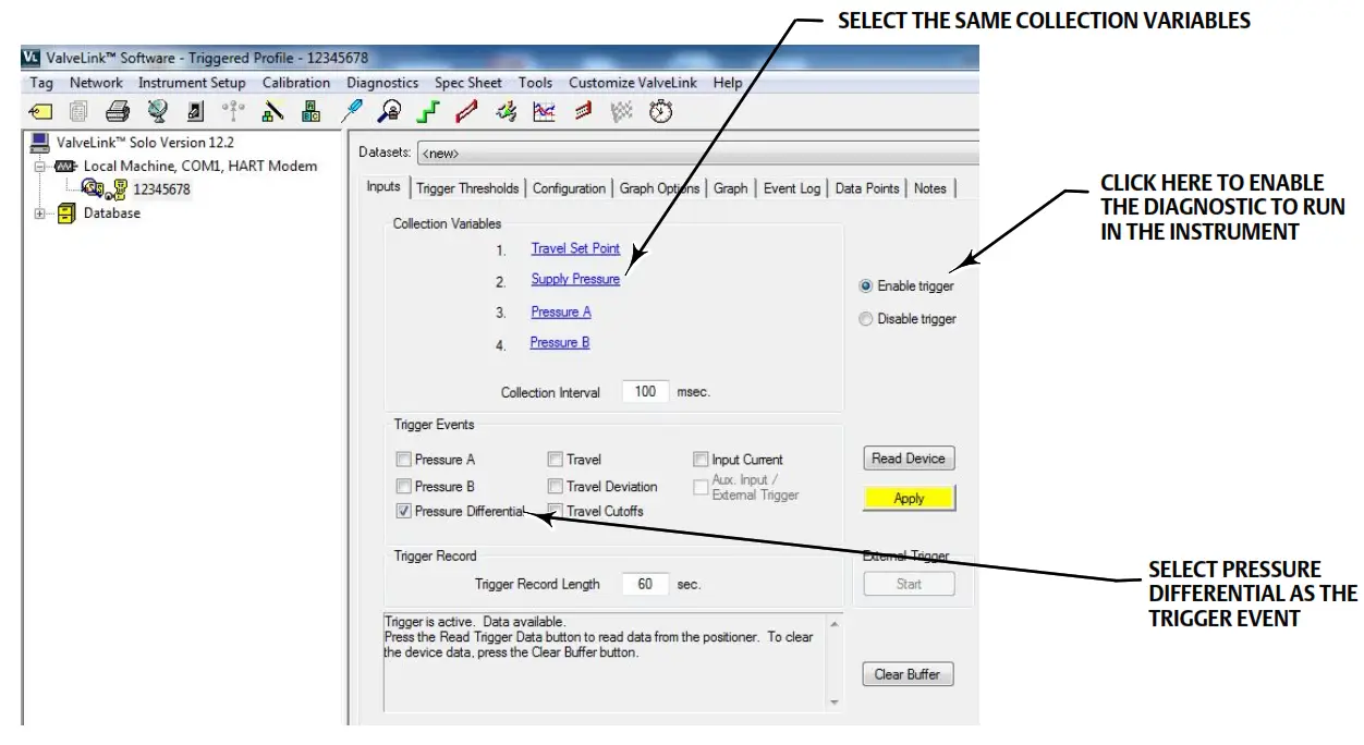 EMERSON DVC6200 SIS Digital Valve Controllers - Trigger