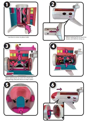 LOL SURPRISE OMG 4 in 1 Travel Plane-fig4