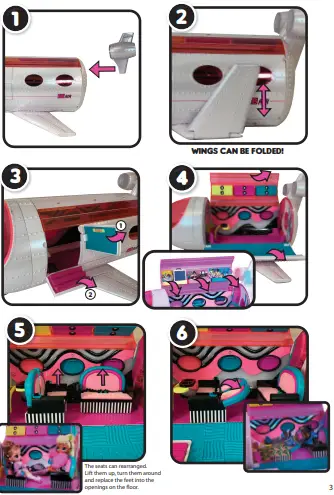 LOL SURPRISE OMG 4 in 1 Travel Plane-fig5