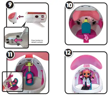 LOL SURPRISE OMG 4 in 1 Travel Plane-fig7