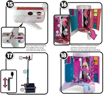 LOL SURPRISE OMG 4 in 1 Travel Plane-fig9