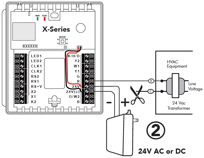 network thermostat NetX X Series Thermostat-12