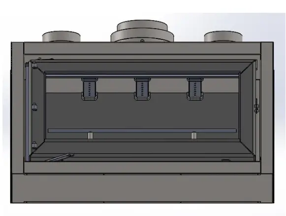 KEMLAN C900FSFH Celestial 900 Freestanding Fireplace - fig10
