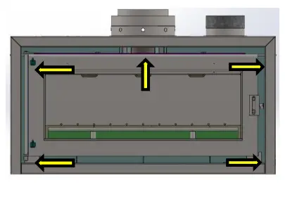 KEMLAN C900FSFH Celestial 900 Freestanding Fireplace - fig19