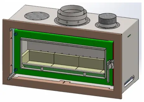 KEMLAN C900FSFH Celestial 900 Freestanding Fireplace - fig20