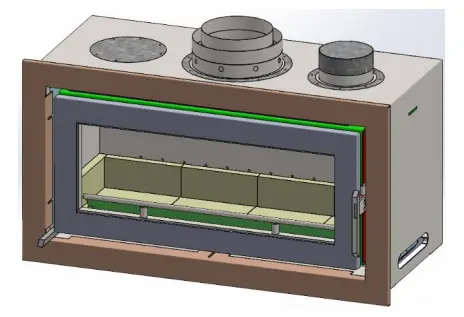 KEMLAN C900FSFH Celestial 900 Freestanding Fireplace - fig21