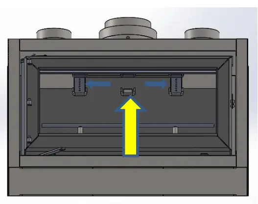 KEMLAN C900FSFH Celestial 900 Freestanding Fireplace - fig8