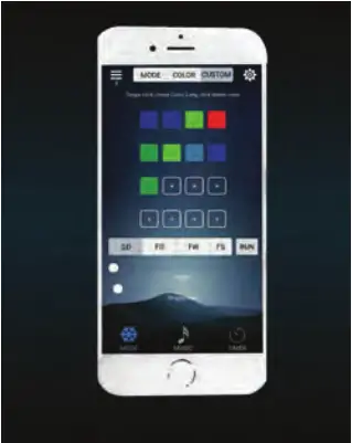 Recoil ICLED 4 Digital LED App Controller - Custom Screen