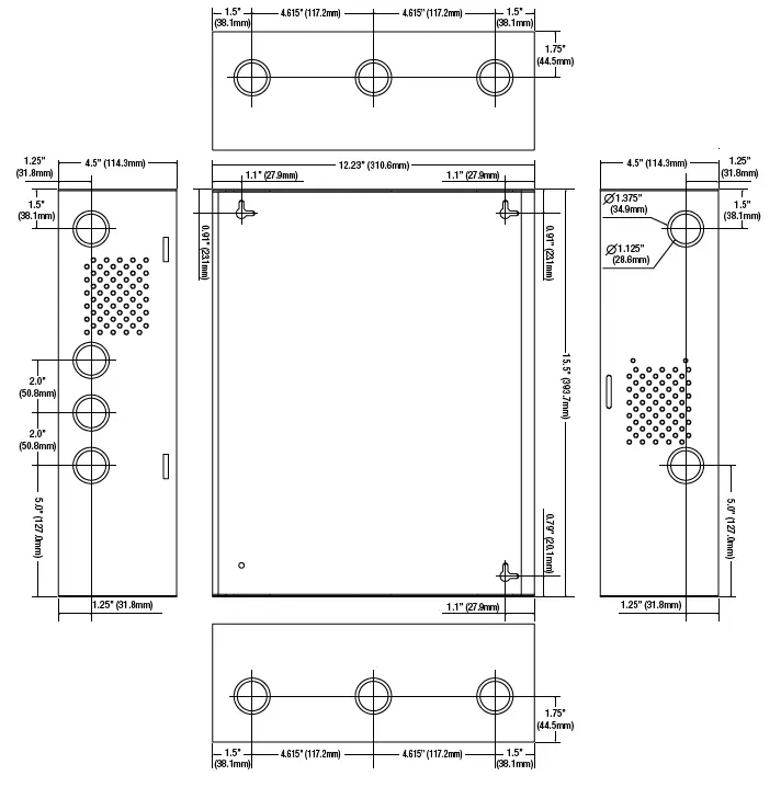 Altronix AL600ULX Series Power Supply kkk